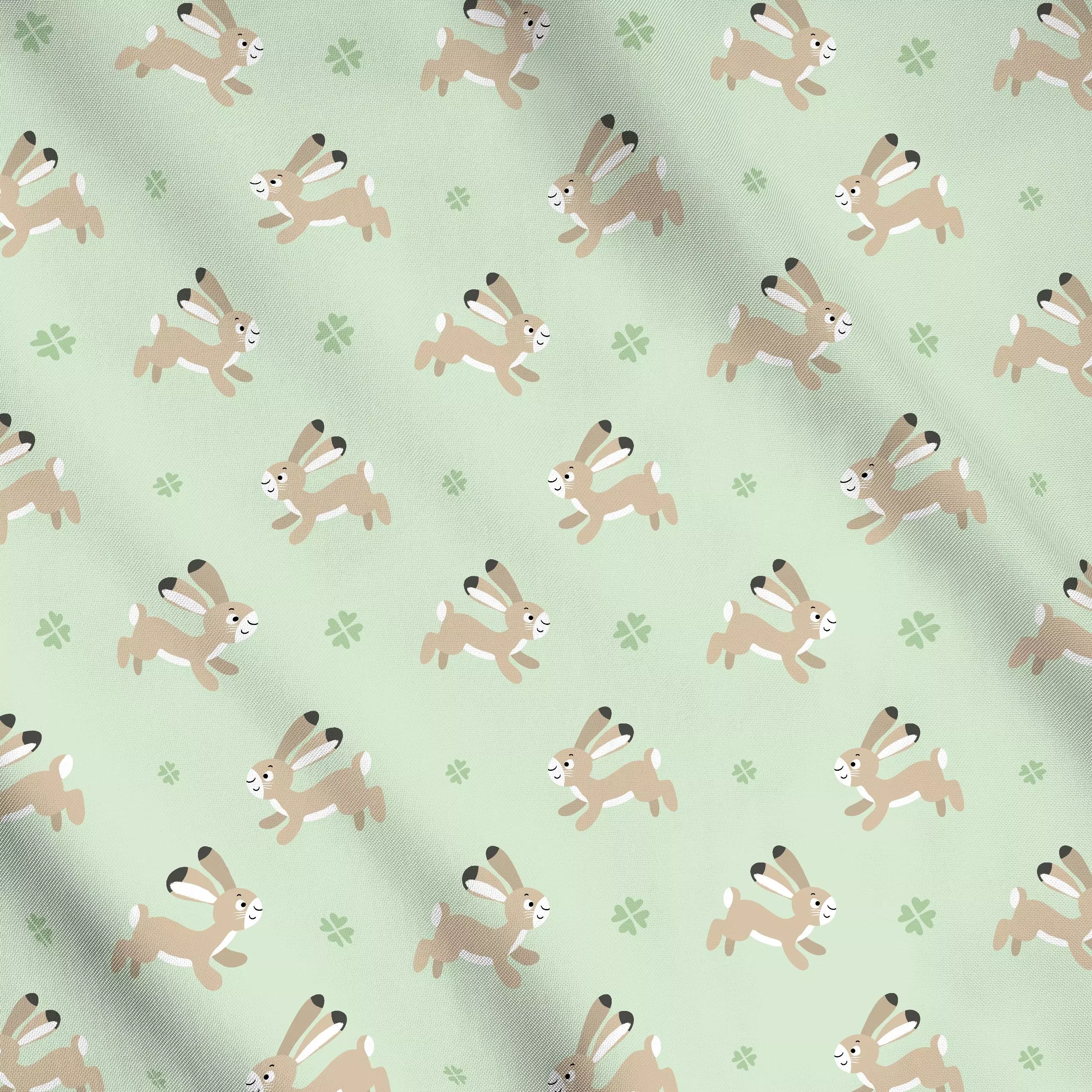Meterware Hoppelhase, Tiere, Ostern, von Julia Reyelt