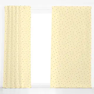 Dekovorhang Picnic Gänseblümchen Gelb