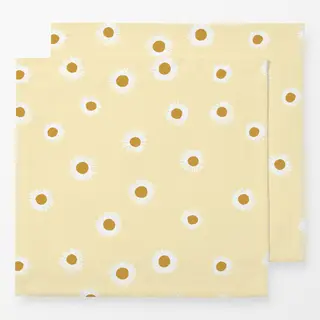 Servietten Picnic Gänseblümchen Gelb