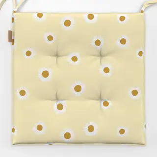 Sitzkissen Picnic Gänseblümchen Gelb