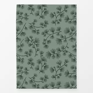 Geschirrtücher Tannenzweige Winter