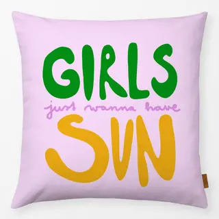 Kissen Girls just wanna have sun
