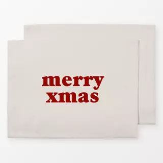Tischset Merry Xmas