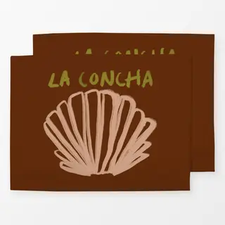 Tischset La Concha