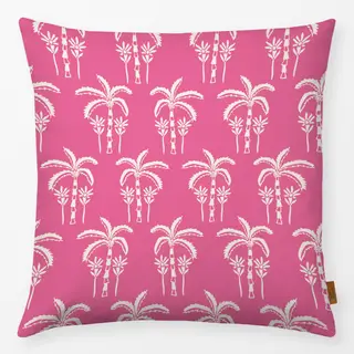 Kissen Palmtree Trio Pink
