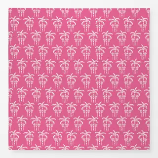 Tischdecke Palmtree Trio Pink