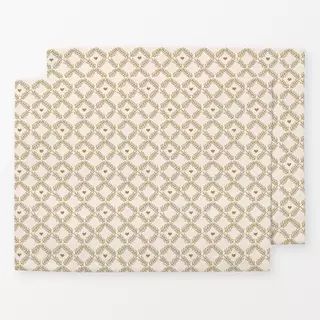 Tischset Christmas Grid