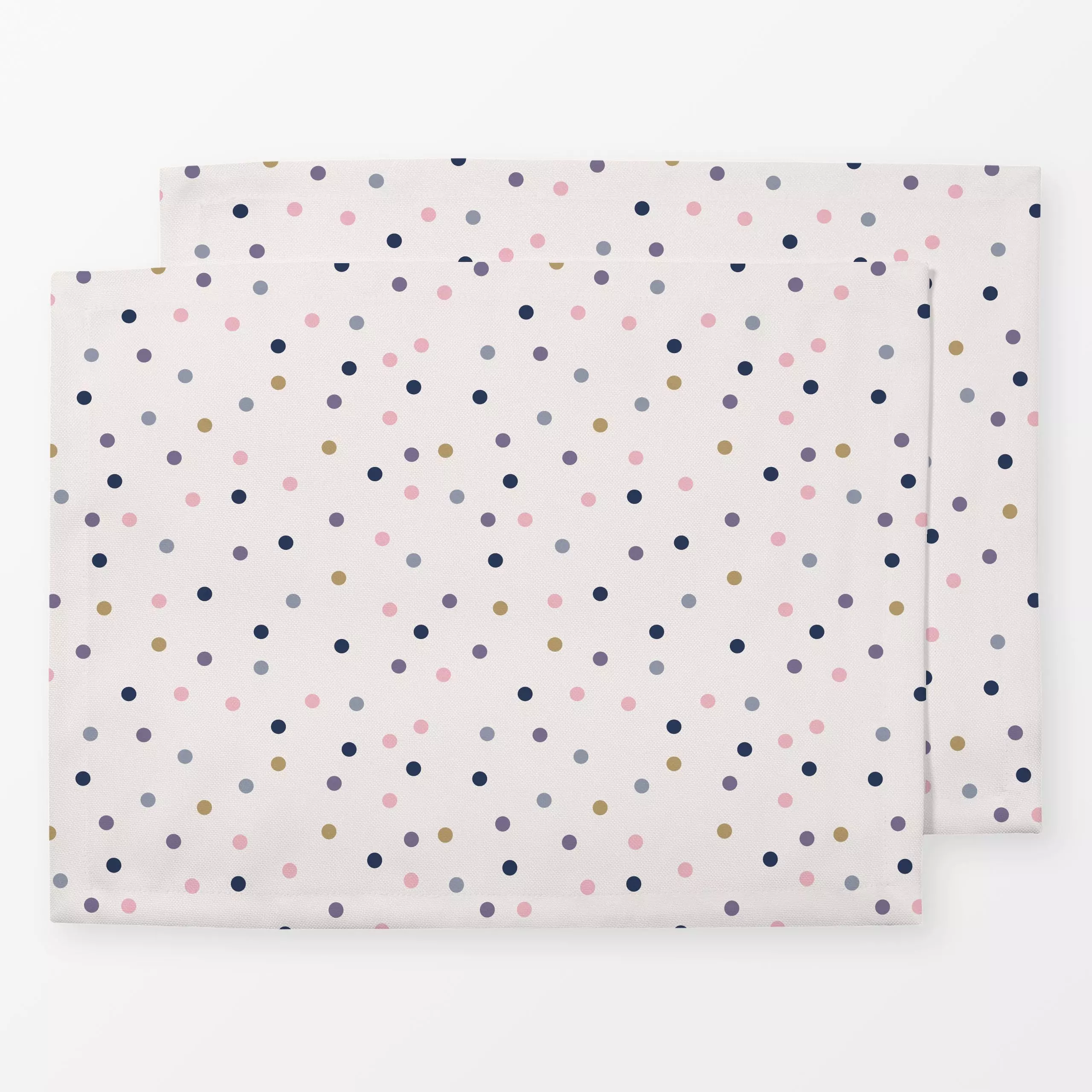 Tischset Konfetti modern bunt, gemustert, fürs Kinderzimmer, Frühling, von Kathrin Woo