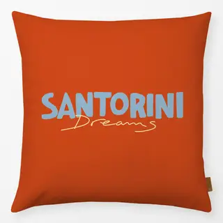 Kissen Santorini Dreams