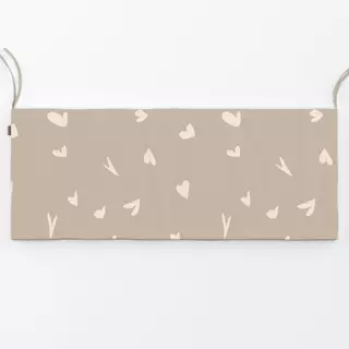 Bankauflage Valentine beige