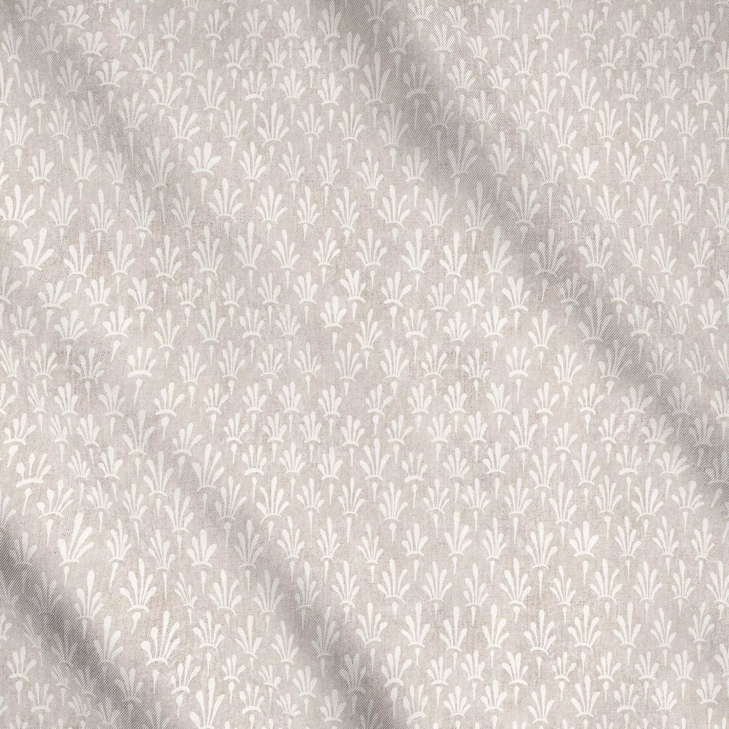 Meterware Fleur de Lys Cream - Symbole & Muster, Retro & Vintage - von „Bloomery Decor"; vintage, landhaus, Landhausstil, co...