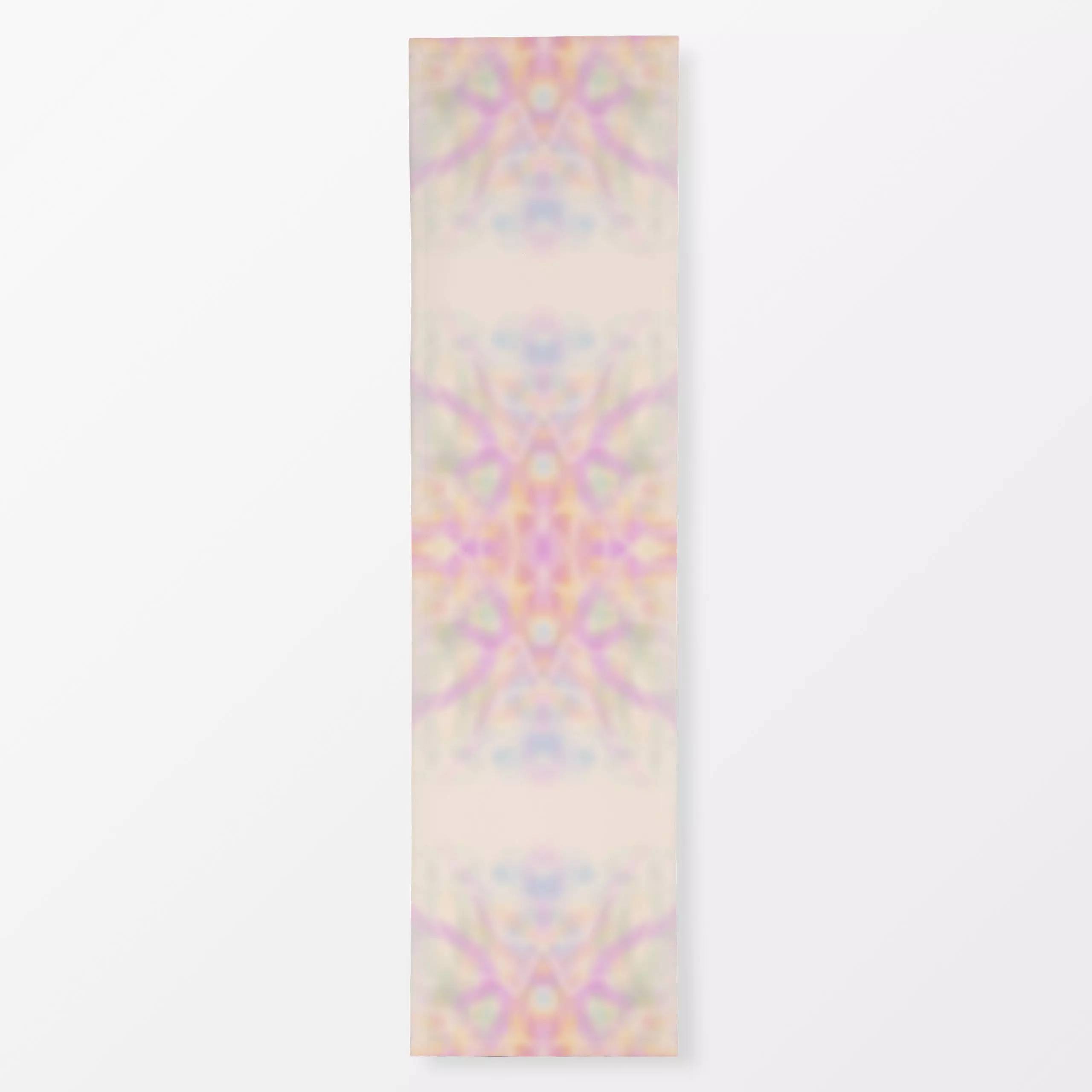 Tischläufer Dream Mosaik - Retro & Vintage - von „Patries Elisabeth"; hippie, Aquarell, abstrakt, Farbverläufe, pastel, zart...