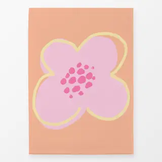 Geschirrtücher Blume rosa korall