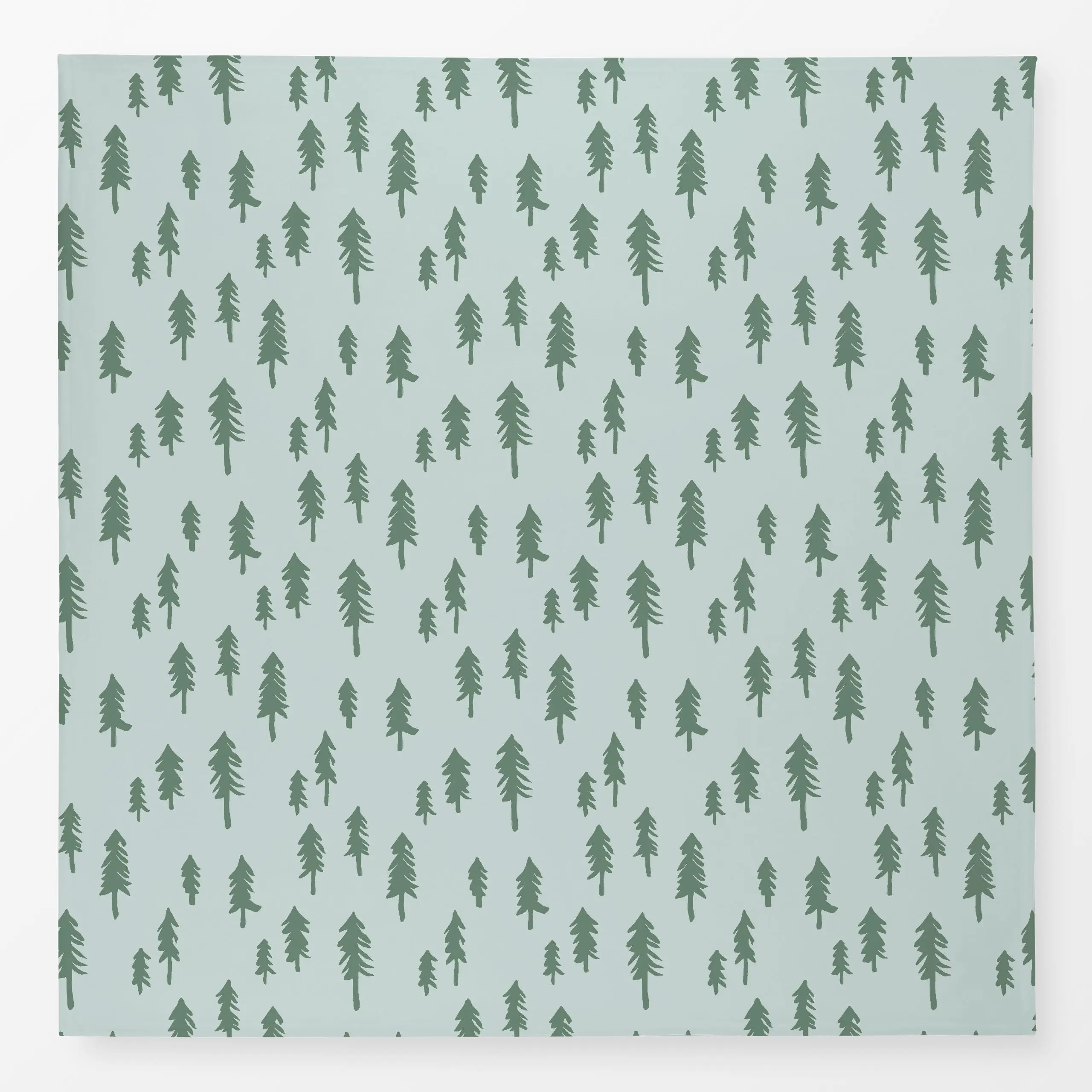 Tischdecke Mountain Woods - Natur & Landschaft, Symbole & Muster, Pflanzen & Botanik - von „Julia Schumacher"; Tannenbaum, S...