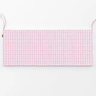 Bankauflage Blütenpink mini stripes