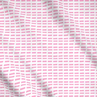 Meterware Blütenpink mini stripes