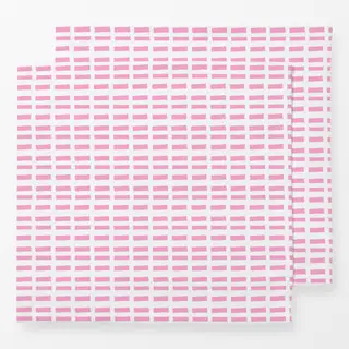 Servietten Blütenpink mini stripes