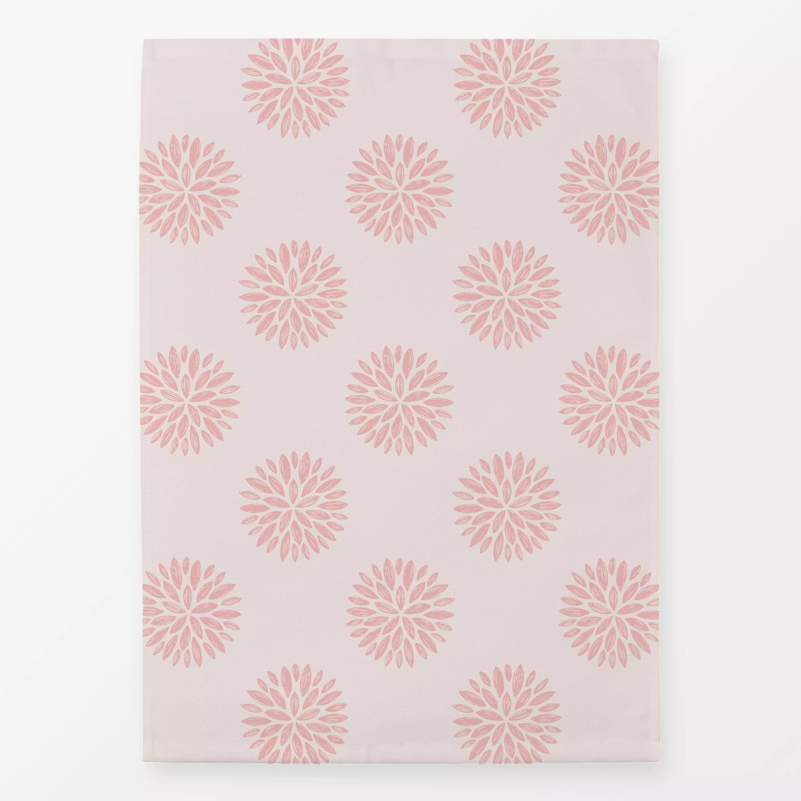 Geschirrtücher Buds rosa - Symbole & Muster - von „Kathrin Woo"; Muster, abstrakt, Punkte, rosa, Geometrisch, Hygge, modern,...