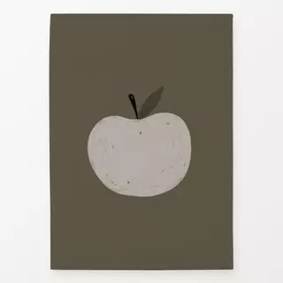 Geschirrtücher Apfel grau