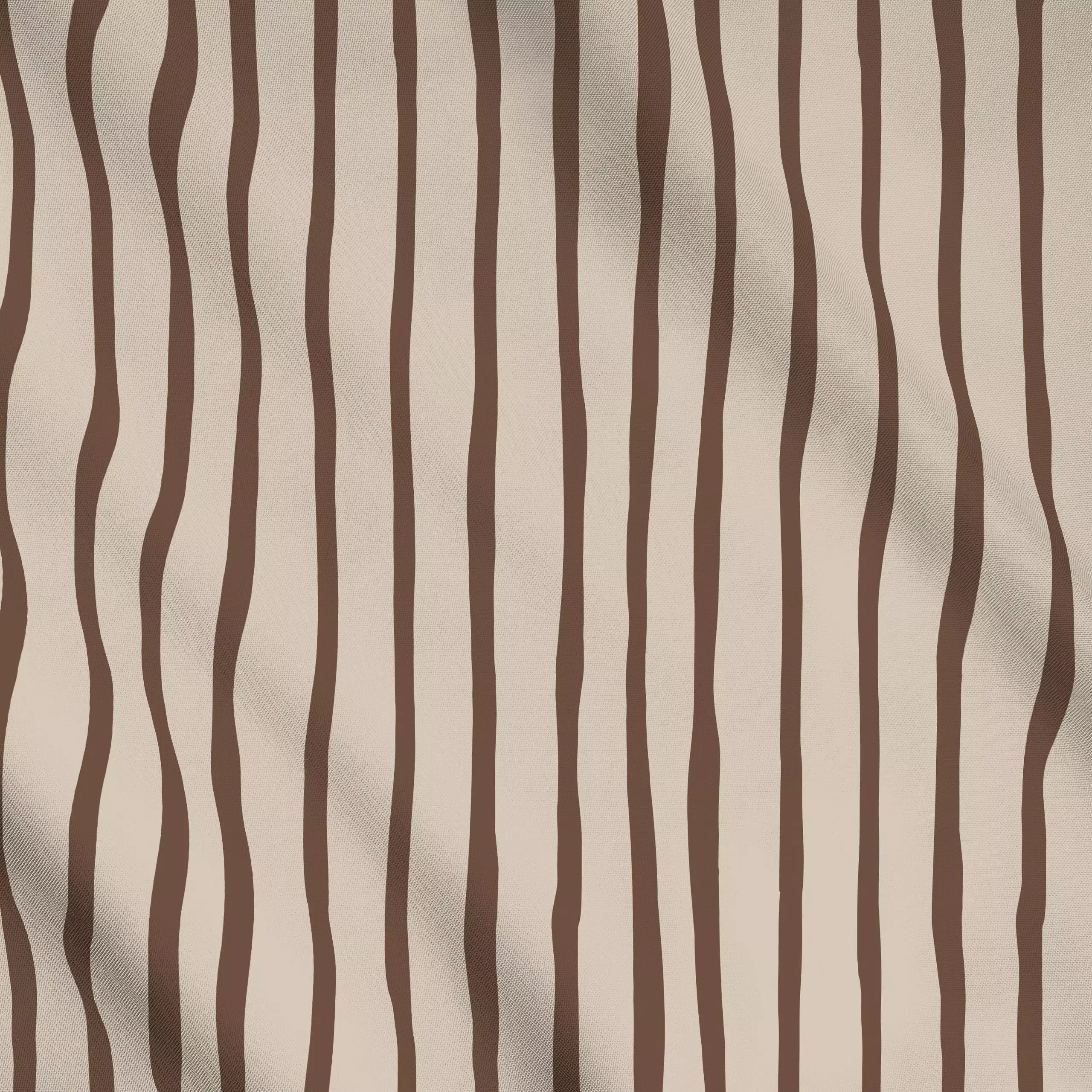 Meterware Coffee Stripes Beige - Symbole & Muster - von „Kruth Design"; Streifen, Kaffee, Herbstdeko, outdoor, Cappuccino, C...