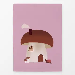 Geschirrtücher Pilz Haus Rosa