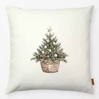 Kissen Cozy XMas Tannebaum im Korb