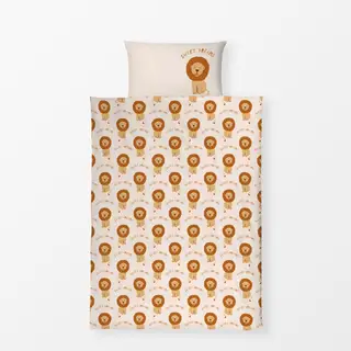 Bettwäsche Löwe Süße Träume Muster