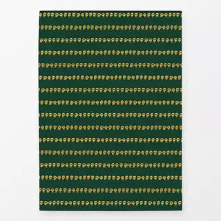 Geschirrtuch Skull Stripe Green