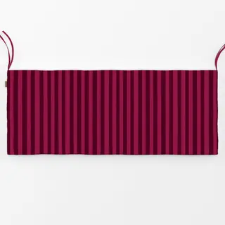 Bankauflage Classy Stripes burgundy