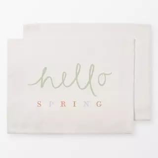 Tischset HELLO HAPPY SPRING