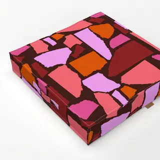 Bodenkissen Paper Pieces Pattern 4