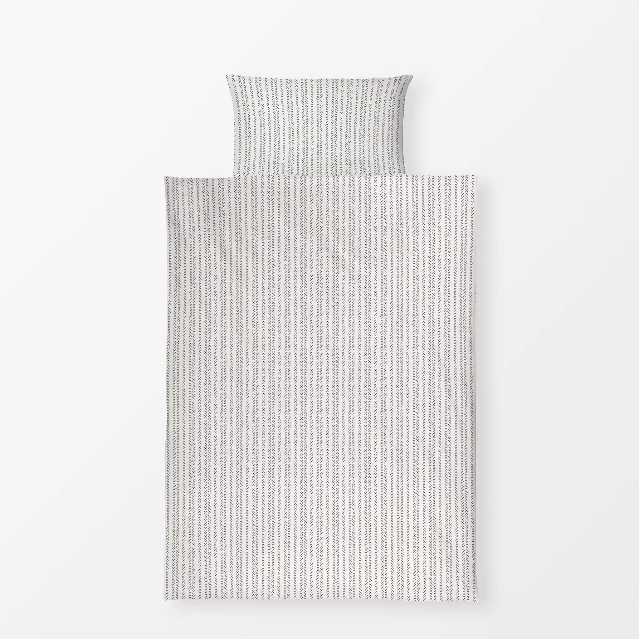 Bettwäsche Winter Geo charcoal beige Winter Geo charcoal beige