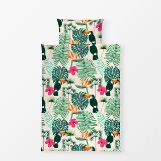 Bettwäsche Tropical Toucan Paradise