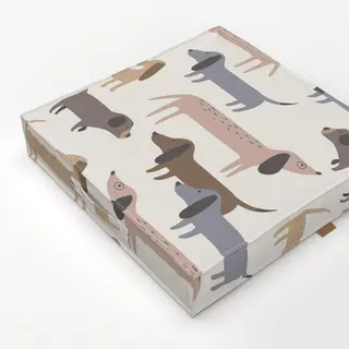 Bodenkissen Hundepark – Beige