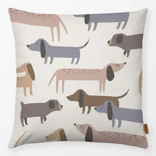 Kissen Hundepark – Beige