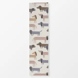 Tischläufer Hundepark – Beige