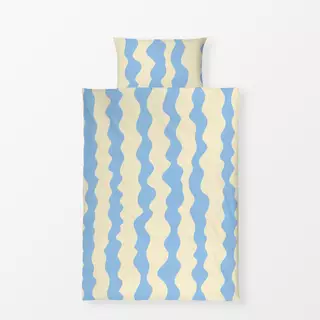 Bettwäsche Happy Kids Welle Gelb