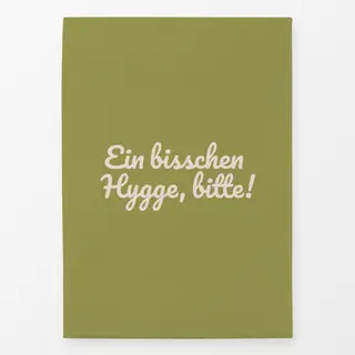 Geschirrtücher Ein bisschen Hygge grün