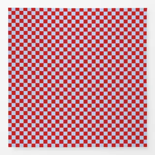 Tischdecke Chess Pattern red blue