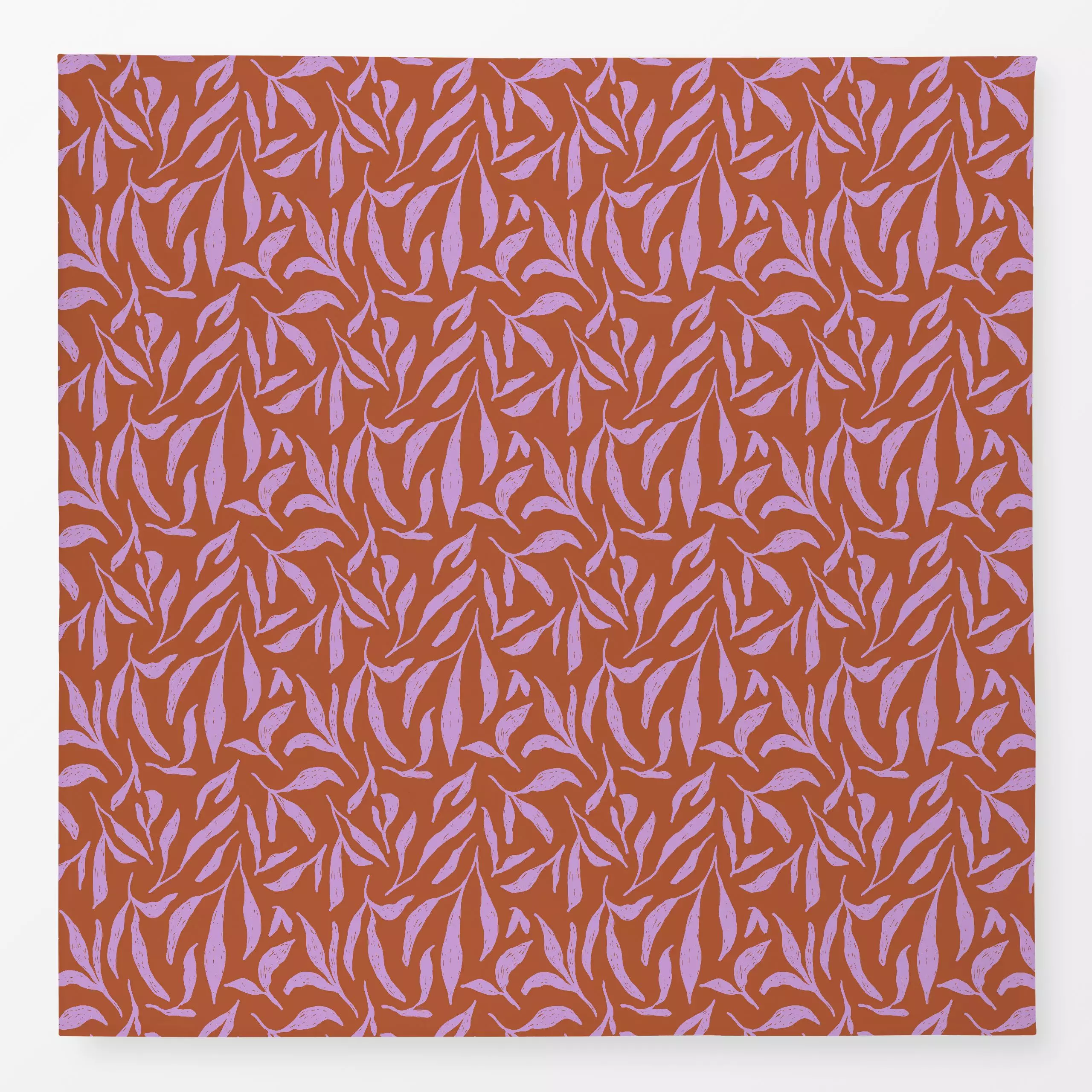 Tischdecke Lines and Leaves 6 - Blumen & Florales, Pflanzen & Botanik - von „Mareike Böhmer"; Natur, minimal, Blatt, Blätter...