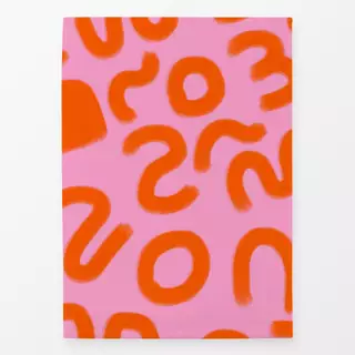 Geschirrtücher Mix orange rosa