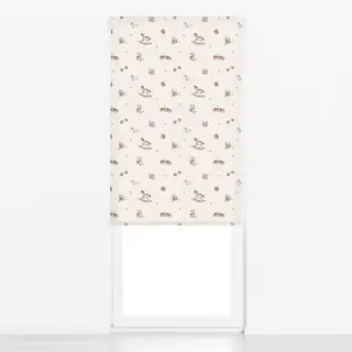 Raffrollo Retro Spielzeug