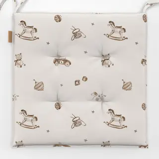 Sitzkissen Retro Spielzeug