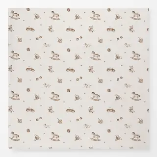 Tischdecke Retro Spielzeug