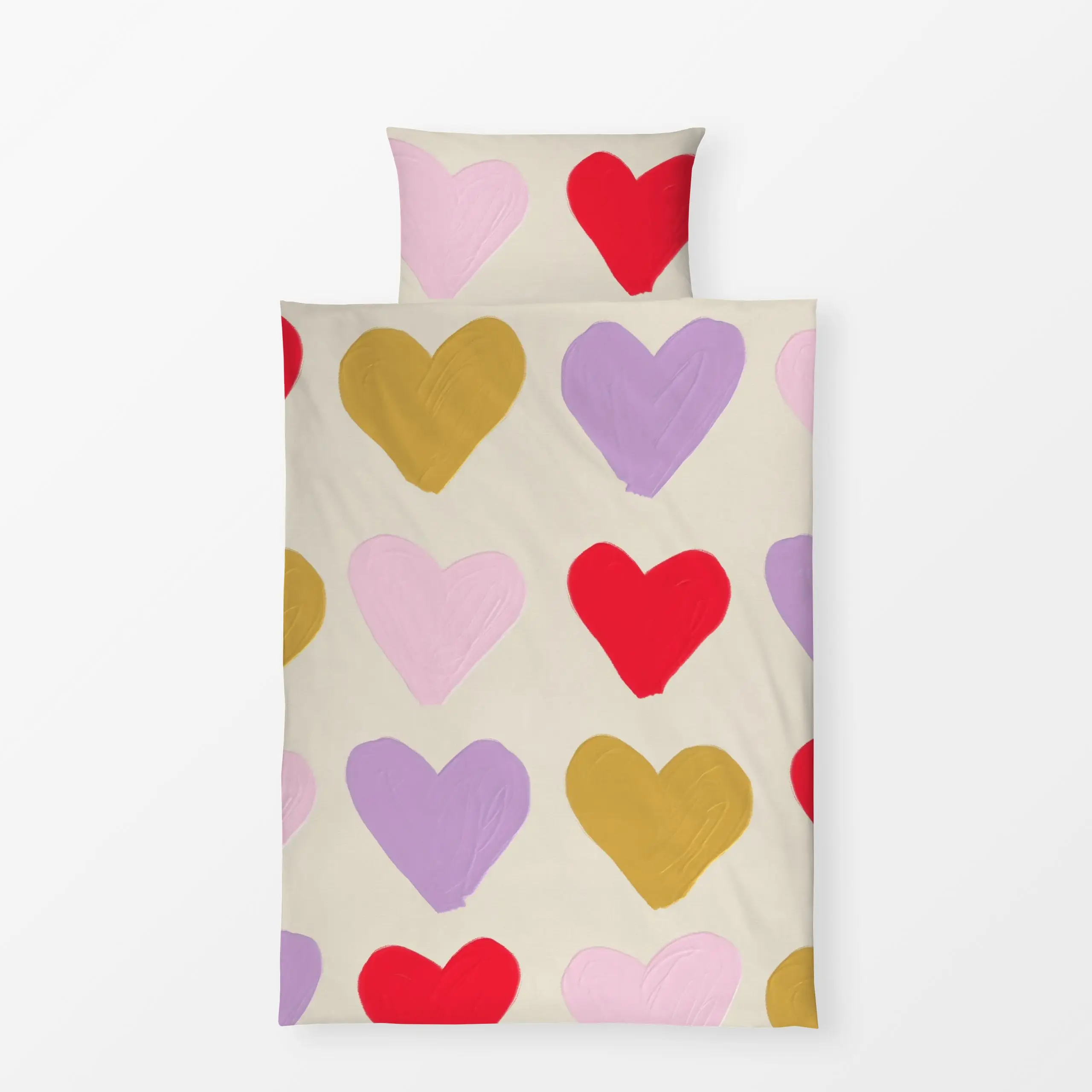 Bettwäsche Herzchen - Liebe, Romantik & Pride, Symbole & Muster - von „lena marie design"