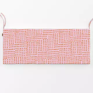 Bankauflage Modern Safari Punkte Rosa