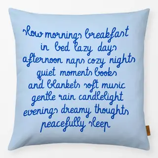 Kissen Slow Mornings