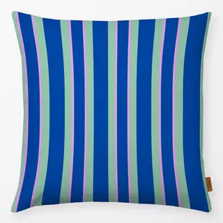 Kissen Blue Hairline Stripes