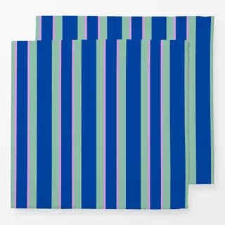 Servietten Blue Hairline Stripes