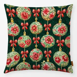 Kissen Vintage Christmas Green